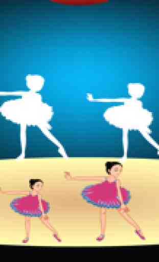 Ativo! Dimensionamento de Jogo Para Crianças de Aprender e Jogar Com Uma Bailarina 3