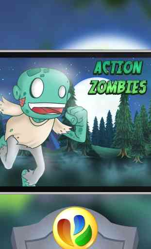 Action Zombies – A Fun Zombie Jump and Run Game, Zombies Ação - um Divertido Salto Zumbi e Correr Jogo 1