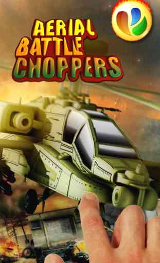 Aerial Battle Choppers - Luta de cães Helicópteros de ataque, Free Helicopter War Game 1