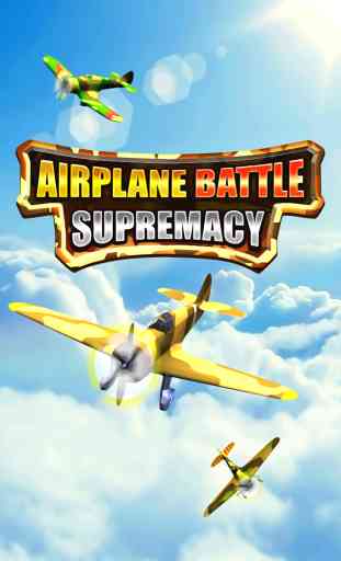 Avião Batalha Supremacia 2 - Um Avião ás Jogo de Guerra Piloto 3D Trovão 1