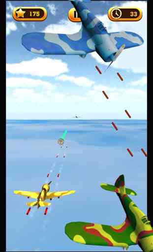 Avião Batalha Supremacia 2 - Um Avião ás Jogo de Guerra Piloto 3D Trovão 4