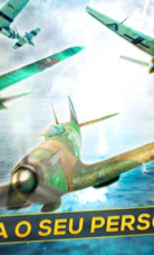 Avião Iron Battle HD . O Jogo Simulador do Aviões de Guerra Gratis para Crianças 4