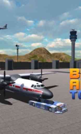 Vôos para o Aeroporto Staff - aviões 3D jogo de simulador de estacionamento 1