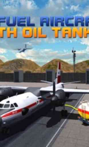 Vôos para o Aeroporto Staff - aviões 3D jogo de simulador de estacionamento 3