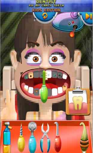 Aaah! Clumsy Dentista minúsculo Fix My Crazy dentes! - Crianças Edição 4