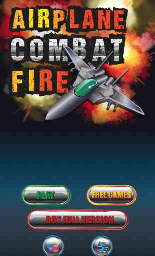 Avião de Combate de Incêndio - Voando combate Aviões Simulator Jogo 1