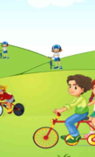 Ativa! Jogo Para Aprender e Brincar Com Bicicletas Para Crianças 4