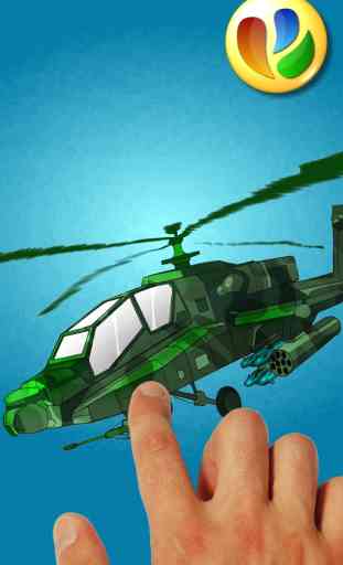 A Chopper War Game Free - Um helicóptero jogo de guerra de combate livre 1
