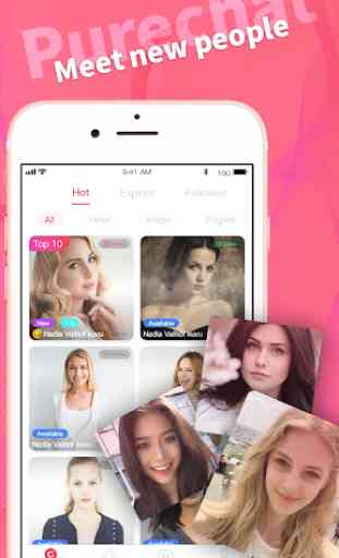 PureChat - Video Chat With Foreigners & New People 1