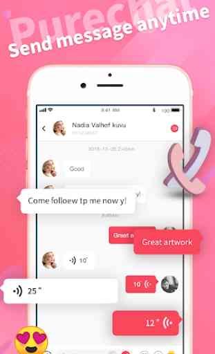 PureChat - Video Chat With Foreigners & New People 4
