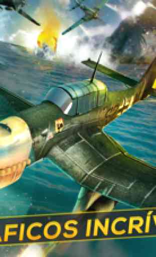 Allies Sky Raiders . Jogo de Avião 3D do Guerra para Crianças Grátis 3