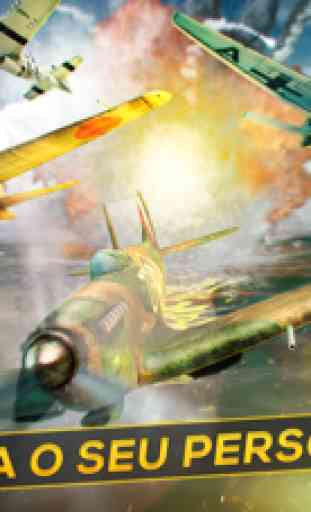 Allies Sky Raiders . Jogo de Avião 3D do Guerra para Crianças Grátis 4
