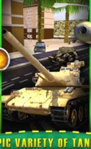 Americano Tanque Móvel Strike: guerra de guerrilha em 1990 Cidade Battlefield 3