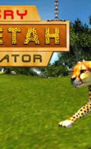 Irritado chita Survival - Um predador selvagem no jogo de simulação 3D deserto 2