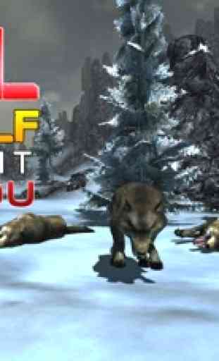Irritado simulador caçador lobo - Atire animais neste jogo de simulação de sniper 2