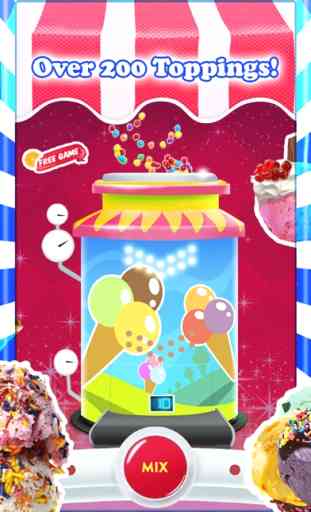 Sorvete! 2 - Jogos Grátis - Faça seus próprios doces Cones de gelado 4