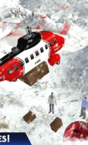 Ambulância Helicóptero Piloto Jogo: Voar Simulador 1