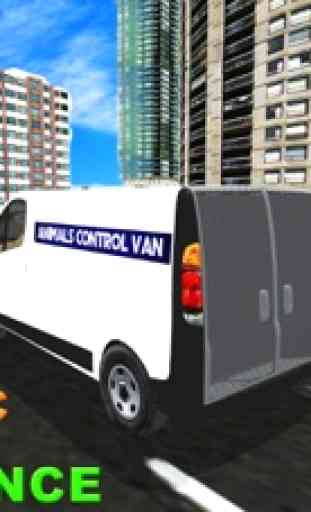 Animal controle van simulador & caminhão direção 3