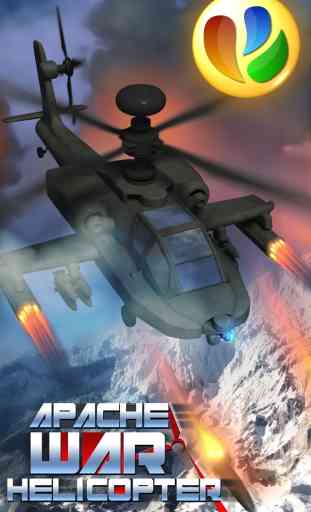 Apache War Helicopter - Apache helicóptero de guerra 1