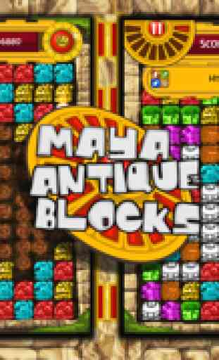Maya blocos - Destruir, Fazer, Melhorar Ouro Doce jóia 2