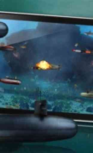 Submarinos batalha irritados Pro - um submarino jogo de guerra! 1