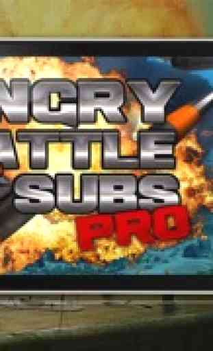 Submarinos batalha irritados Pro - um submarino jogo de guerra! 3