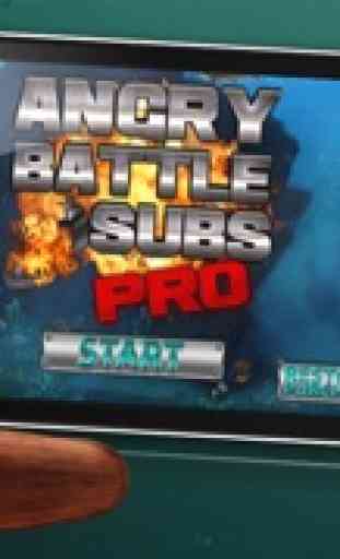 Submarinos batalha irritados Pro - um submarino jogo de guerra! 4