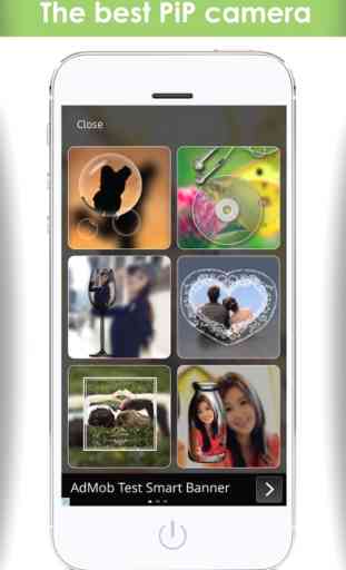 Awesome PiP camera effects & photo touch editor plus collage art frames maker 3