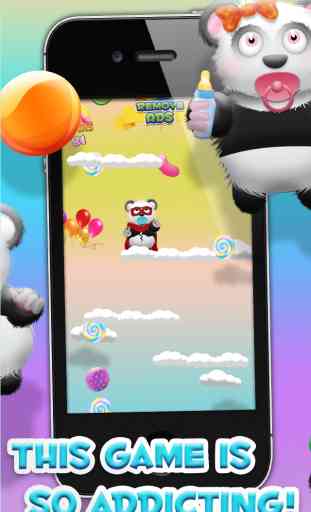 Baby Panda Bears chuva dos doces HD - Fun Nuvem Saltando edição gratuita do jogo! Baby Panda Bears Candy Rain HD -  Fun Cloud Jumping Edition FREE Game! 4