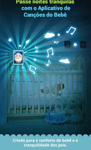 Canções do bebê 2: Canção de ninar, ruídos brancos e luz noturna 2