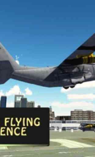 Exército avião arma carga - simulador transporte 1