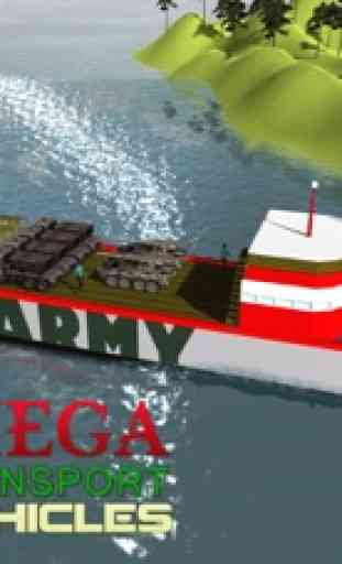 Exército navio de carga simulador - jogo de barco 1