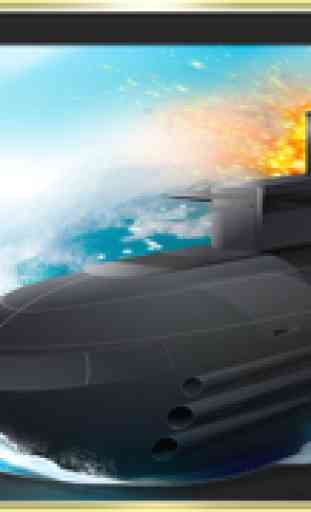 Impressionante navio de batalha Submarine Grátis! - Multiplayer guerras Torpedo 1