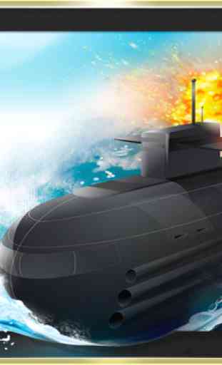 Impressionante navio de batalha Submarine Grátis! - Multiplayer guerras Torpedo 4
