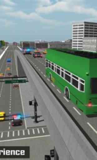 Cidade grande Motorista de ônibus Simulador 2016 : 3D Driving treinador e Estacionamento Escola Jogo 1