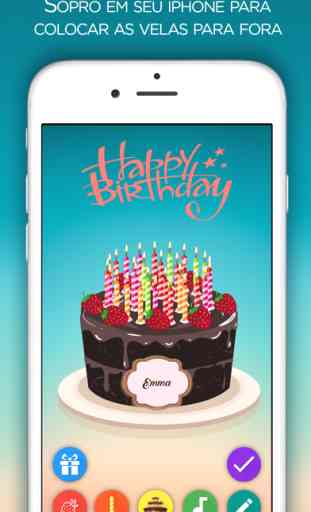 Feliz Aniversário : Birthday Cake, ecards & party 1