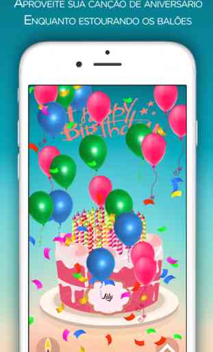 Feliz Aniversário : Birthday Cake, ecards & party 3