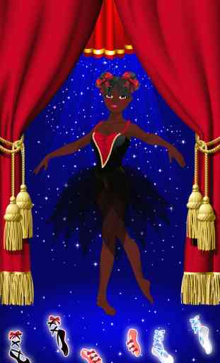 Linda bailarina Princess Dress up Game 3