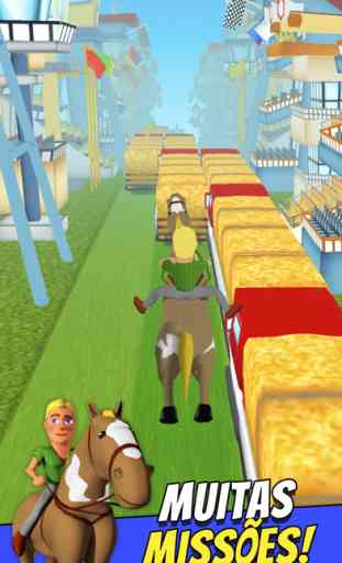 Cavalo Cartoon Grátis - Jogo Equestre de Corrida de Cavalos em 3D 4