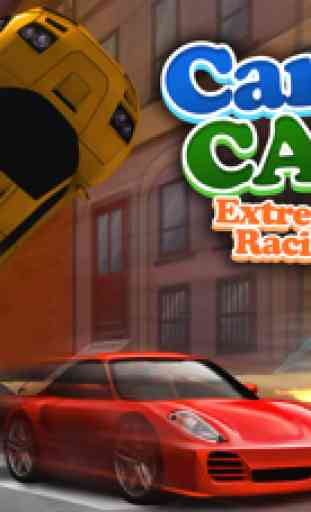 Cartoon Car 3D Real Extreme Traffic Racing Rivals Simulator Game 1