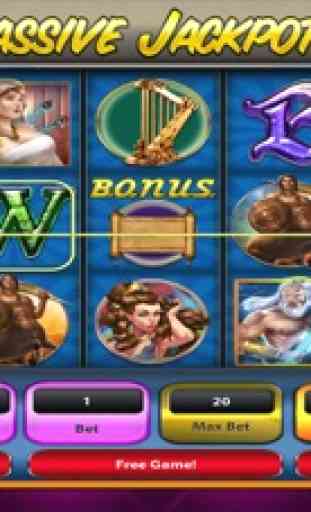 Casino Slots Poseidons jogos Recompensas diário gratuito 3