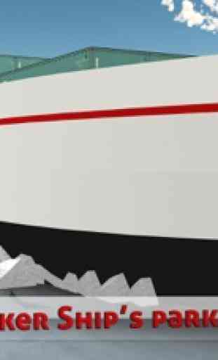 Simulador navio cruzeiro e estacionamento barco 1
