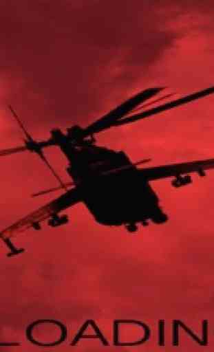 Chopper War Z 3D - Adventures helicóptero vs ataque nave alienígena 4