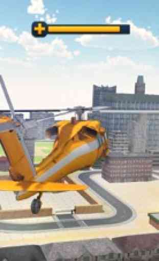 Cidade Helicopter Simulator - Jogo de vôo Simulação 3D Apache 2