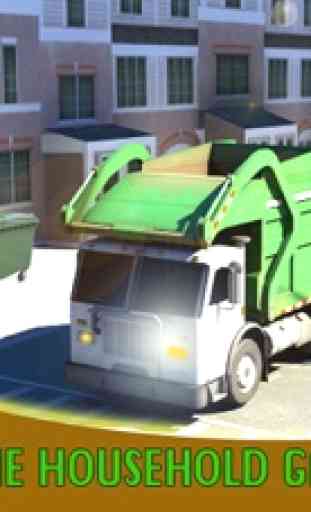 cidade simulador de caminhão de lixo 4