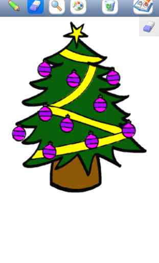 Corantes Natal para as crianças com lápis de cor - 24 desenhos para colorir com o Papai Noel, árvores de Natal, duendes, e muito mais 4