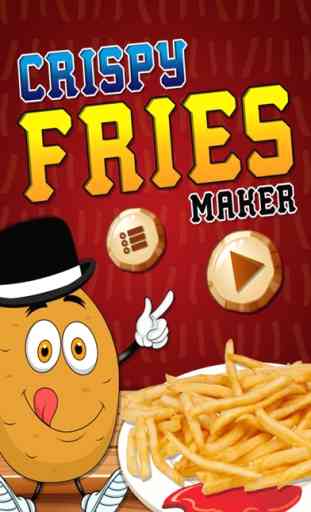 Fries crocantes Maker - aventura cozinha Chef e jogo de febre cozinhar 1