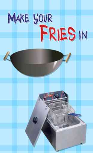 Fries crocantes Maker - aventura cozinha Chef e jogo de febre cozinhar 3