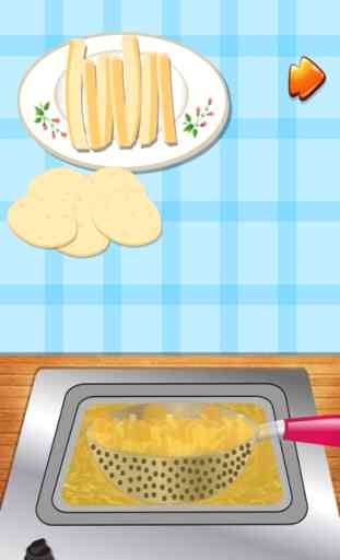 Fries crocantes Maker - aventura cozinha Chef e jogo de febre cozinhar 4