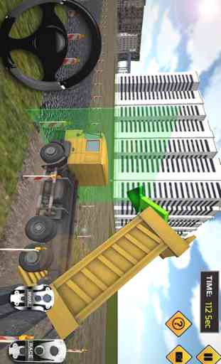 Construção Cidade carregador de caminhão Jogos 3D 3